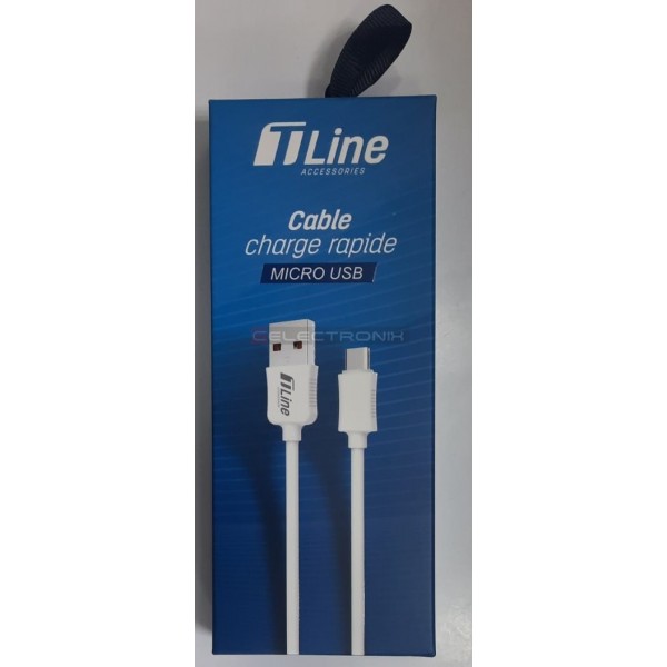 Câble Micro Usb 5m, Chargeur USB Câble, Charge Rapide Chargeur en