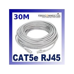 Cable reseau 30M