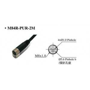 RIKO M84R-PUR-2M-BLK...