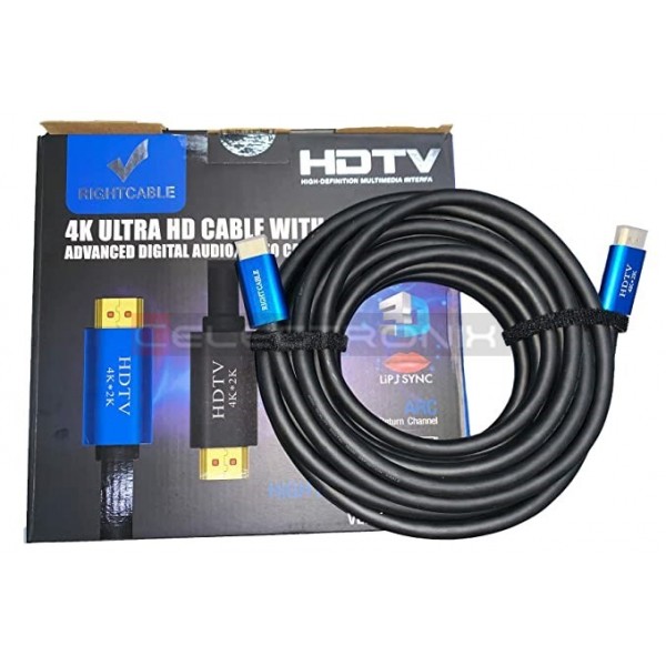 Câble HDMI vers HDMI 4K 15m - Noir