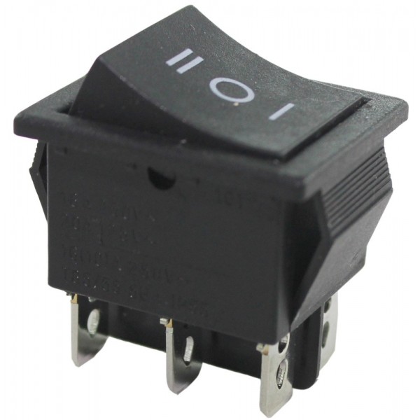 Micro-interrupteur à bouton-poussoir 16A 250V avec 6,3 contacts