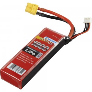 Vente Batterie LiPo ZOP Power 2S 7.4V 1000mAh 25C avec connecteur