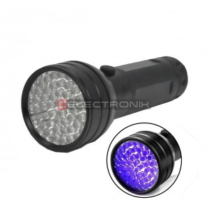 Lampe de poche avec lumière LED, laser et UV pour embouts BIT