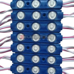 Domino LED Bleu 12V 3 Led...