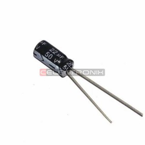 Condensateur 22uF 50V ±20%...