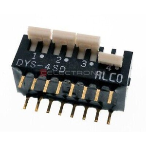 Dip switch 4 position 16 Pin