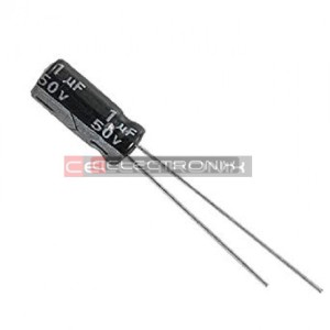 Condensateur 1uF 50V ±20%...